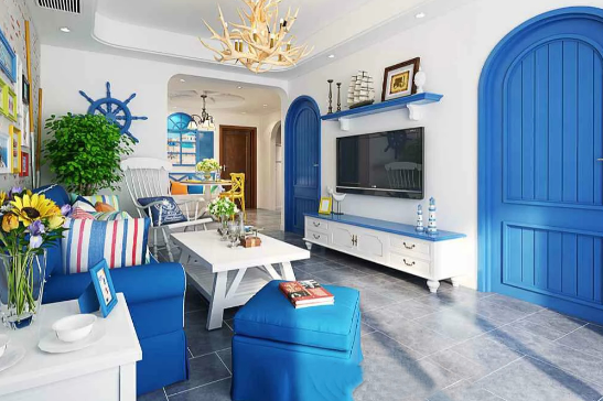 宁海地中海别墅风格装修设计，在家体验异域风情